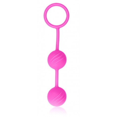 Розовые вагинальные шарики Kegel Ball